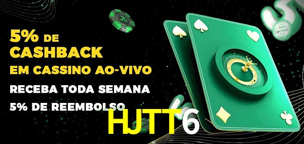 Promoções do cassino ao Vivo HJTT6